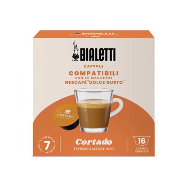 Bialetti Macchioto Aluminum Dolce Gusto Capsules – 16pcs | BIA96080445