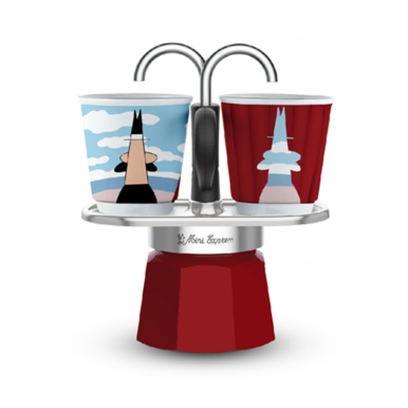 Bialetti Mini Moka Express – 2 Cups, Red | BIA0001406
