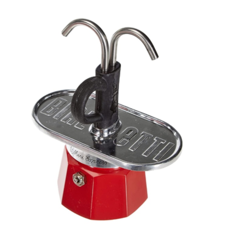 Bialetti Mini Moka Express – 2 Cups, Red | BIA0007303