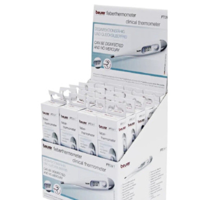 Beurer FT 09/1  Display White Thermometer (20 pcs) | FT 09/1