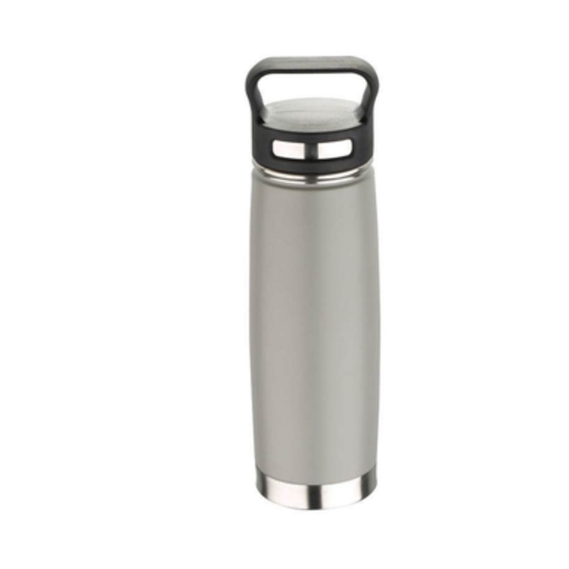 Bergner 500ml Thermal Water  Bottle wit h Grip – Gray | BG-37572-MGY
