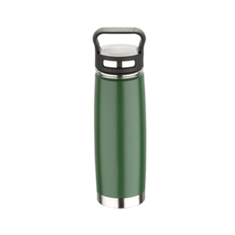 Bergner 500ml Thermal Water  Bottle wit h Grip – Green | BG-37572-MGR