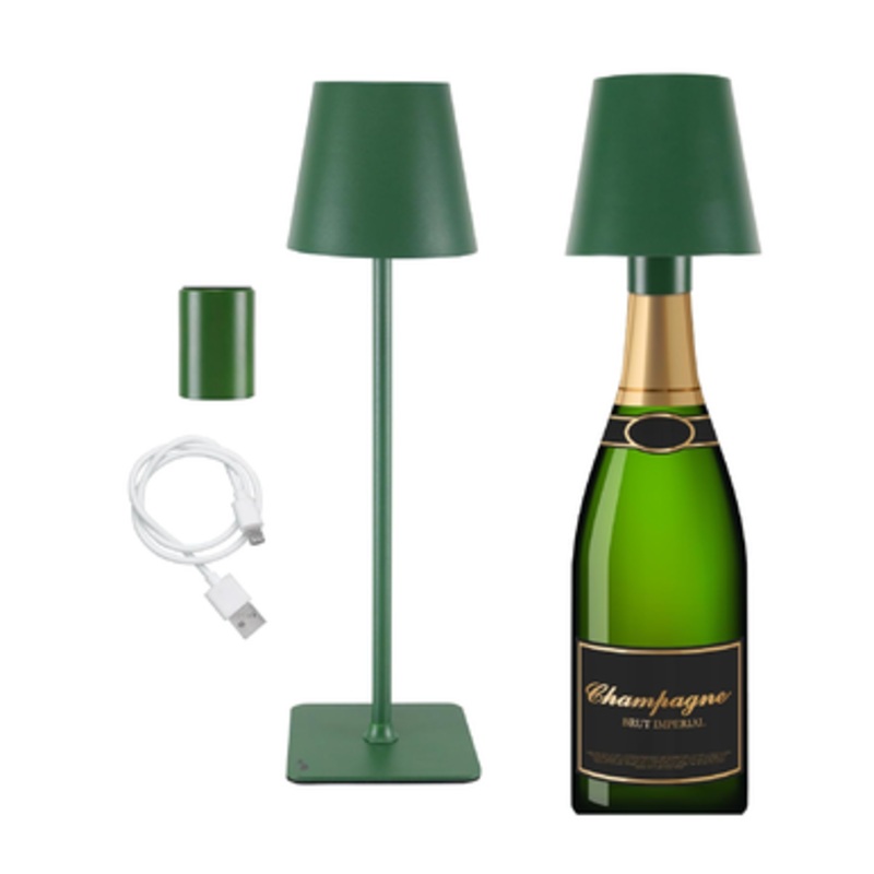 Beper 2-in-1 Wireless Table Lamp – Desk Touch Lamp – Emerald Green | P201UTP115