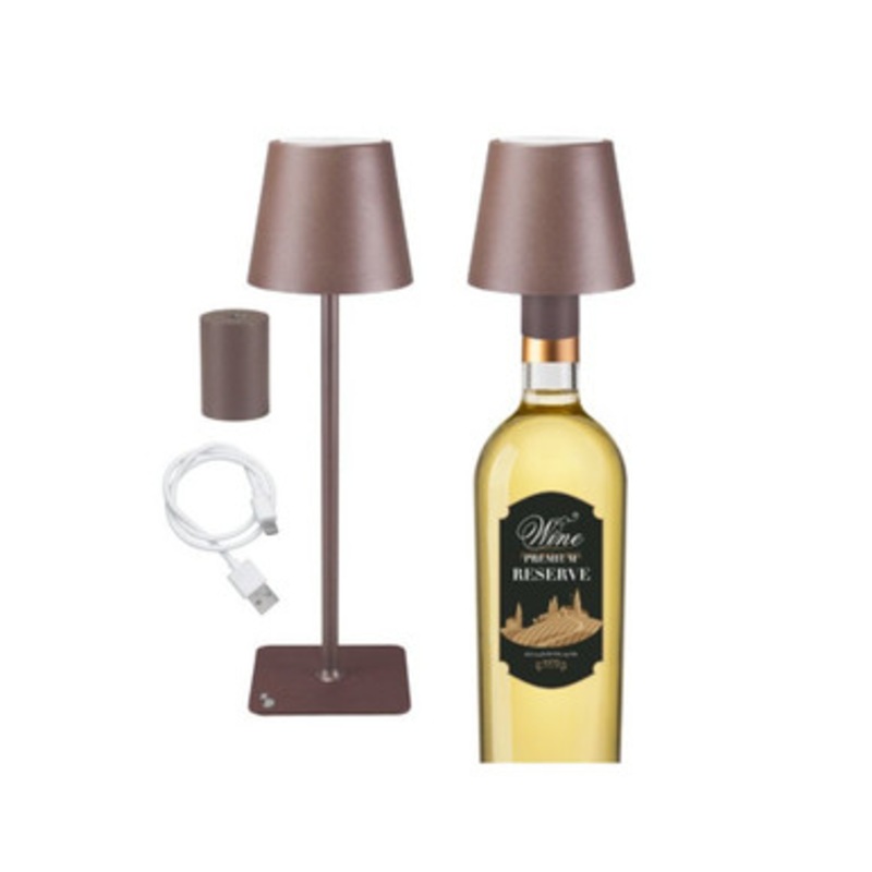 Beper Rechargeable Table Lamp 2 In 1 – Bronze | BEP-P201UTP113