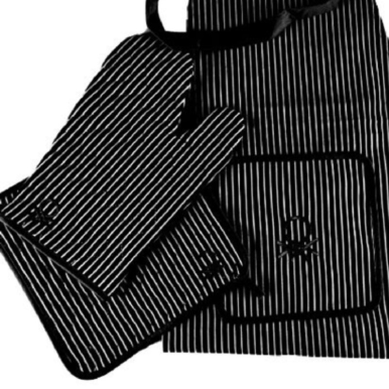Benetton Glove 100% Cotton Black B&W Edition | BE-2343