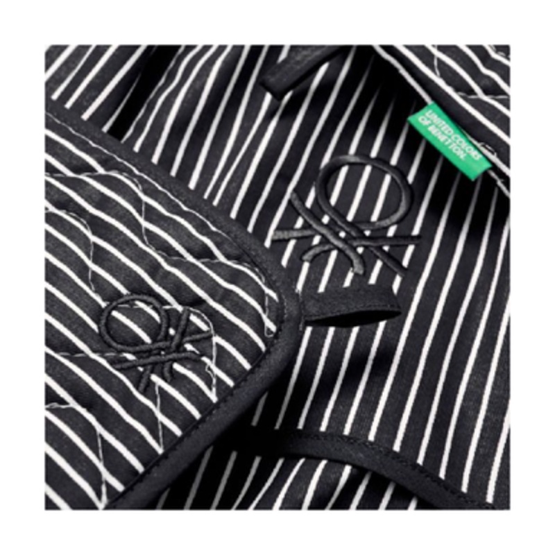 Benetton Grip 100% Cotton 190GSM Black B&W Edition | BE-2344