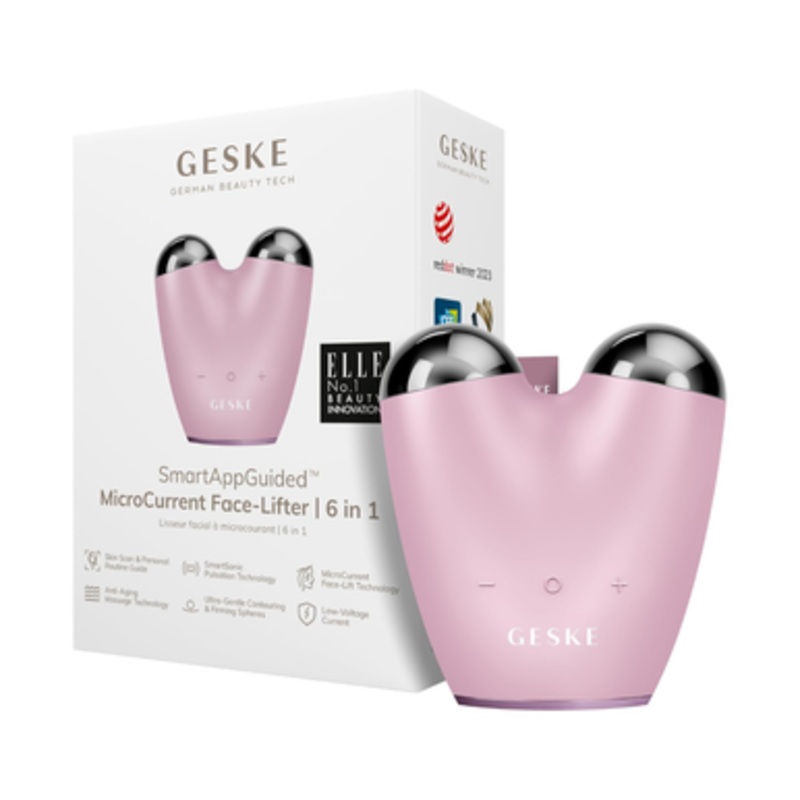 Geske MicroCurrent 6-in-1 Face-Lifter – Pink | GESGK000015PK01