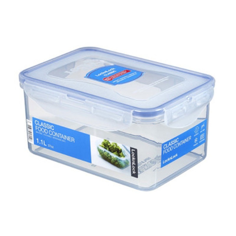 LocknLock 1.1L Rectangular Short Food Container | HPL815D