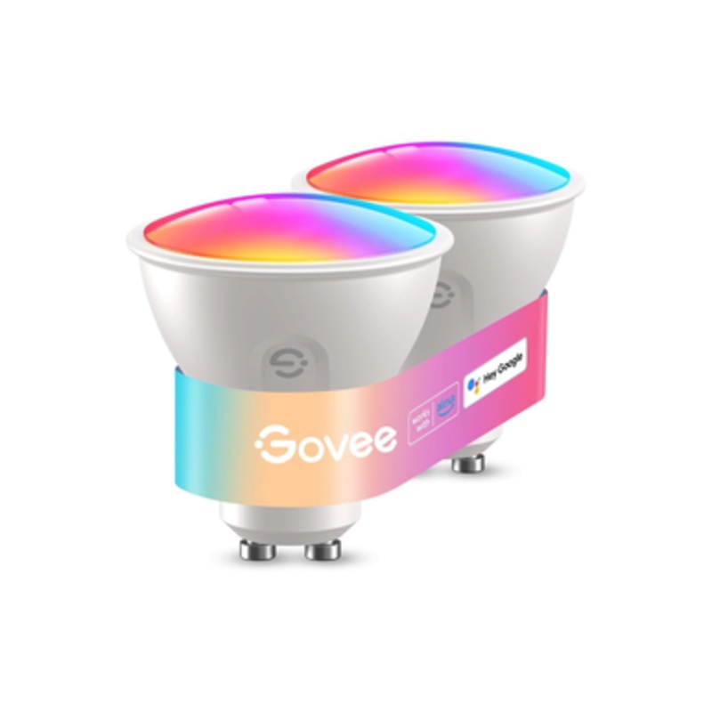 Govee GU10 Wifi&BLE RGBWW Bulb – 400lm (2-pack) | H600D