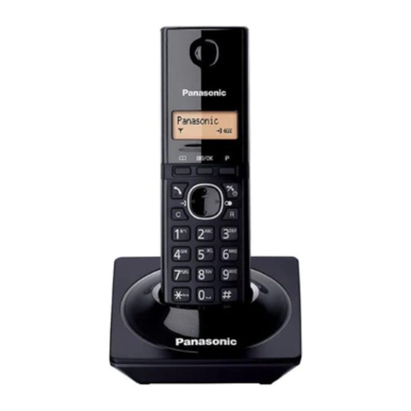 Panasonic Cordless Phone, Black | KX-TG1711