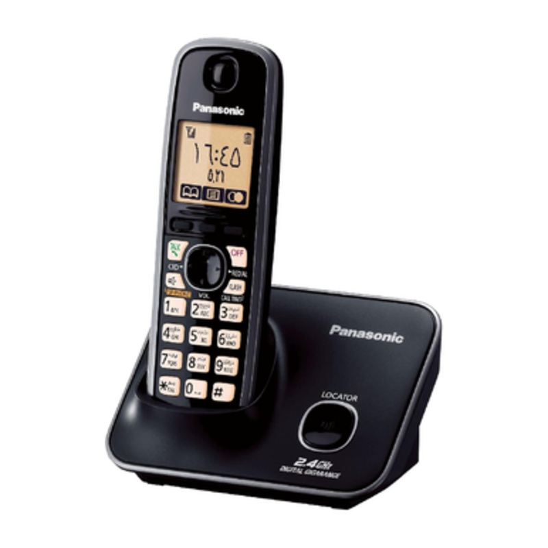 Panasonic Cordless Phone, Black | KX-TG3711 BXB