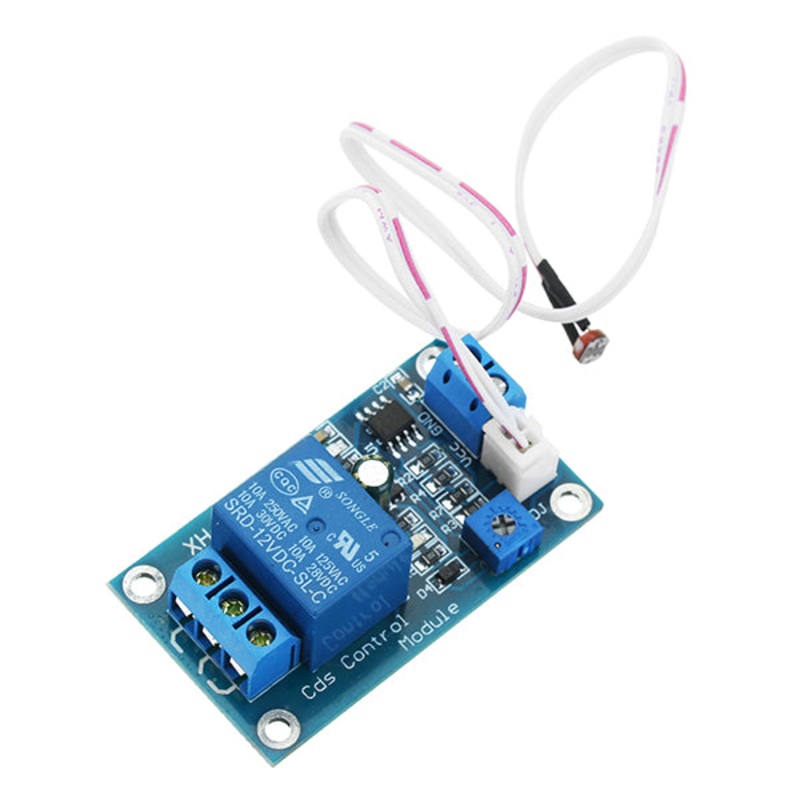 10pcs XD-M131 DC 12V Photosensitive Resistor Module Light Control Switch Photosensitive Relay Module