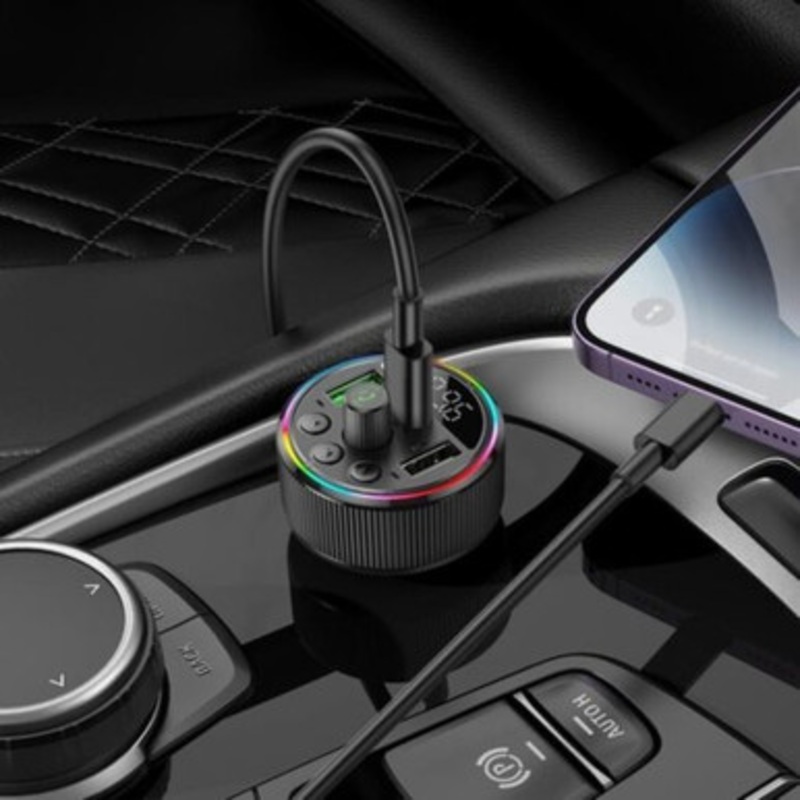 Hoco In-Car Wireless FM Transmitter PD30W QC3.0 | E82