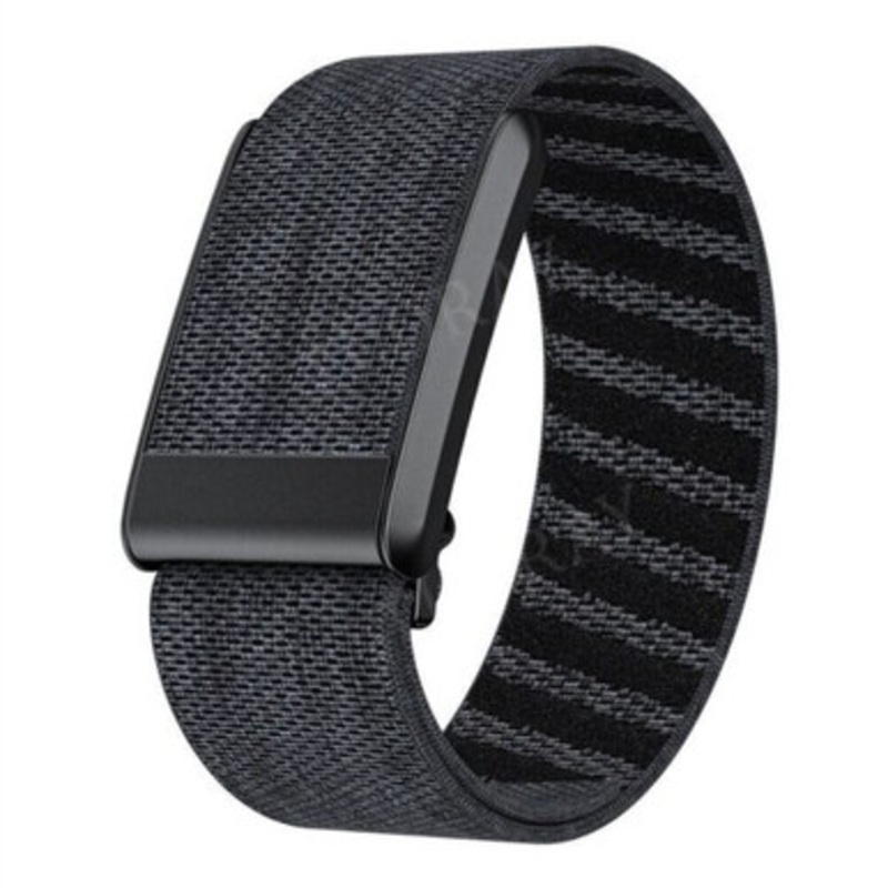 Nylon Sport Replacement Band for WHOOP 4.0  Adjustable Breathable Strap -black& grey |NSRB-WP4