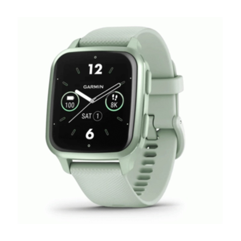 Garmin Venu Sq2 Fitness Smartwatch – Metallic Mint | 010-02701-12