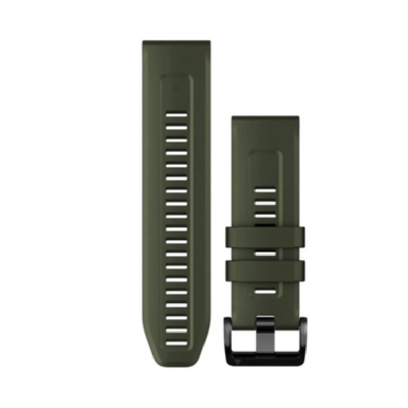 Garmin QuickFit 26 Watch Bands -Moss Silicone – 26 mm | 010-13117-03