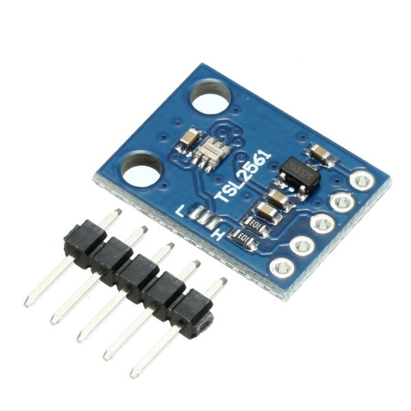 10Pcs GY-2561 TSL2561 Luminosity Sensor Breakout Infrared Light Sensor Module Integrating Sensor AL