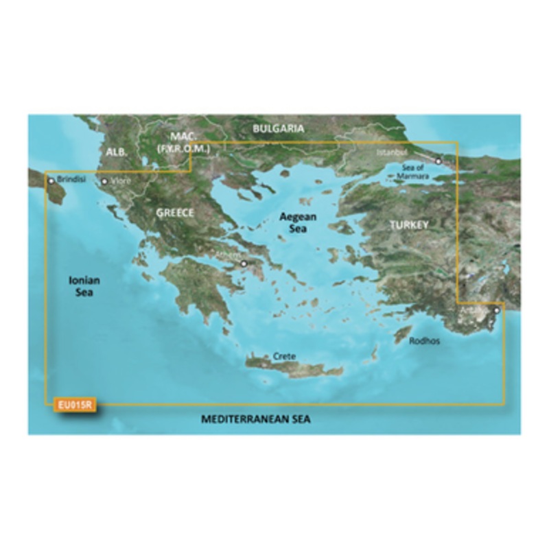 Garmin Aegean Sea and Sea of Marmara Charts | 010-C0773-00