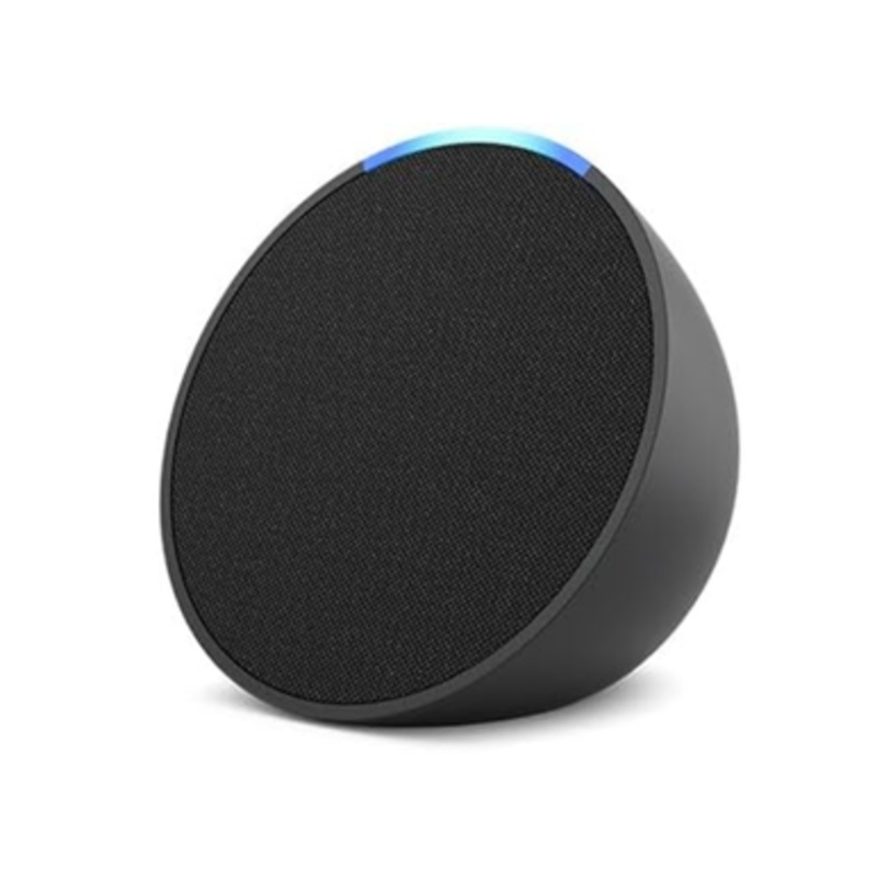 Amazon Echo Pop Smart Speaker with Alexa – Charcoal | C2H4R9-BK