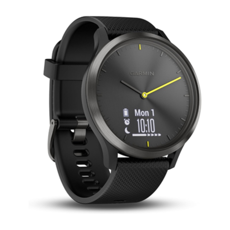 Garmin Vivomove HR Sport Smartwatch, Black | 010-01850-01