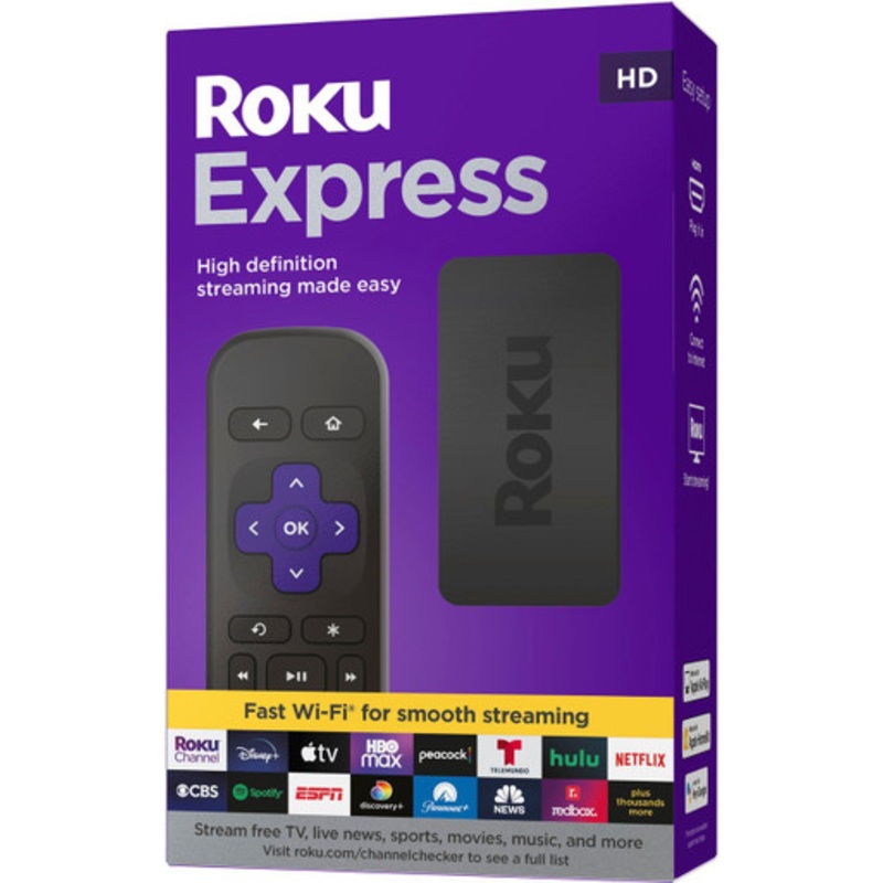 Roku Express (New, 2022) HD Streaming Device | 3960R