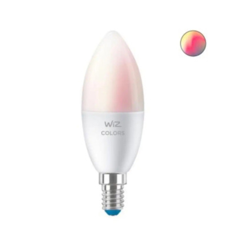 WIZ Candle Colour  Wi-Fi BLE 40W C37 E14 922-65 RGB 1PF/6| 929002448802