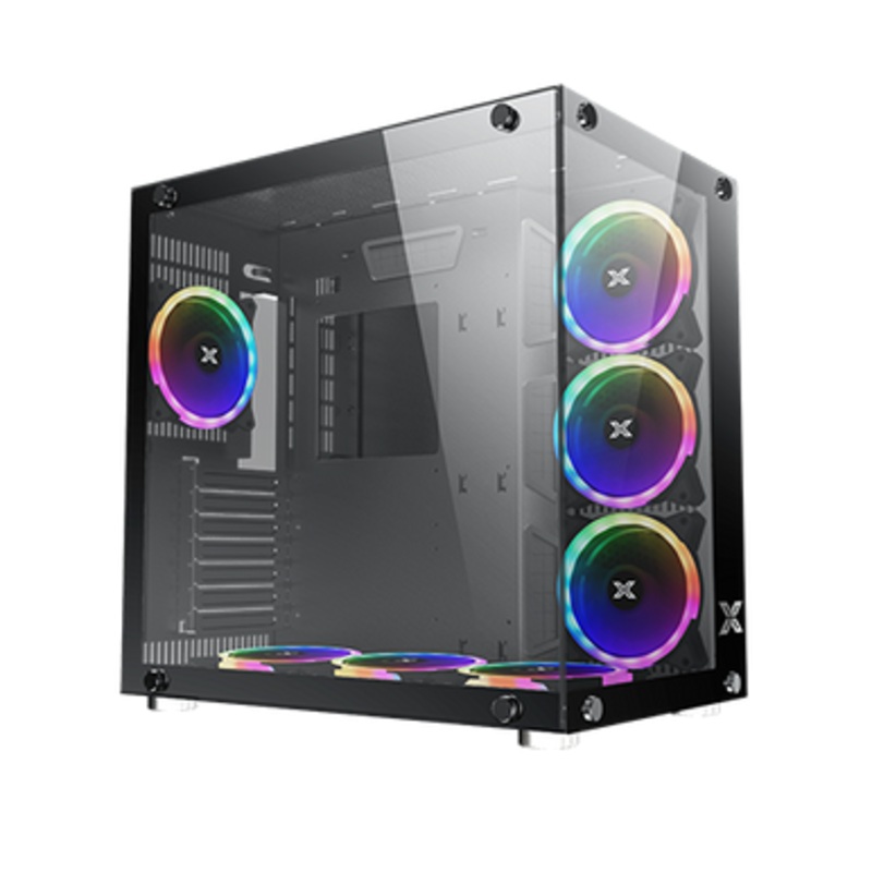 Xigmatek Aquarius Tempered Glass RGB Gaming Case | EN41787