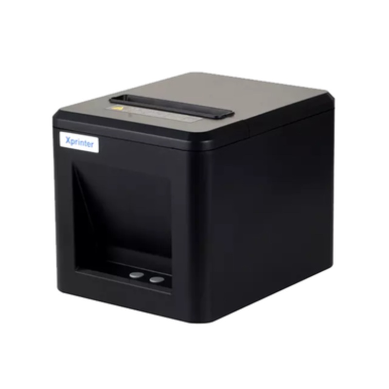 Xprinter 80mm thermal receipt printer, USB+Lan interface, 230mm/s EUR Plug | XP-Q80A
