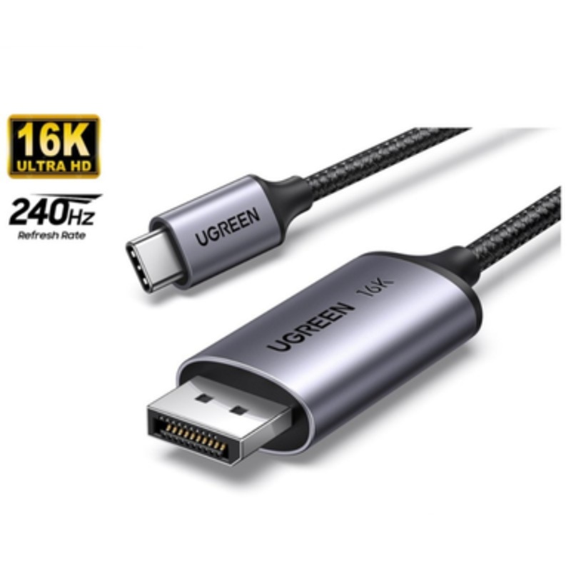 UGREEN USB-C Male to Diplay Port Male 16K | 25865