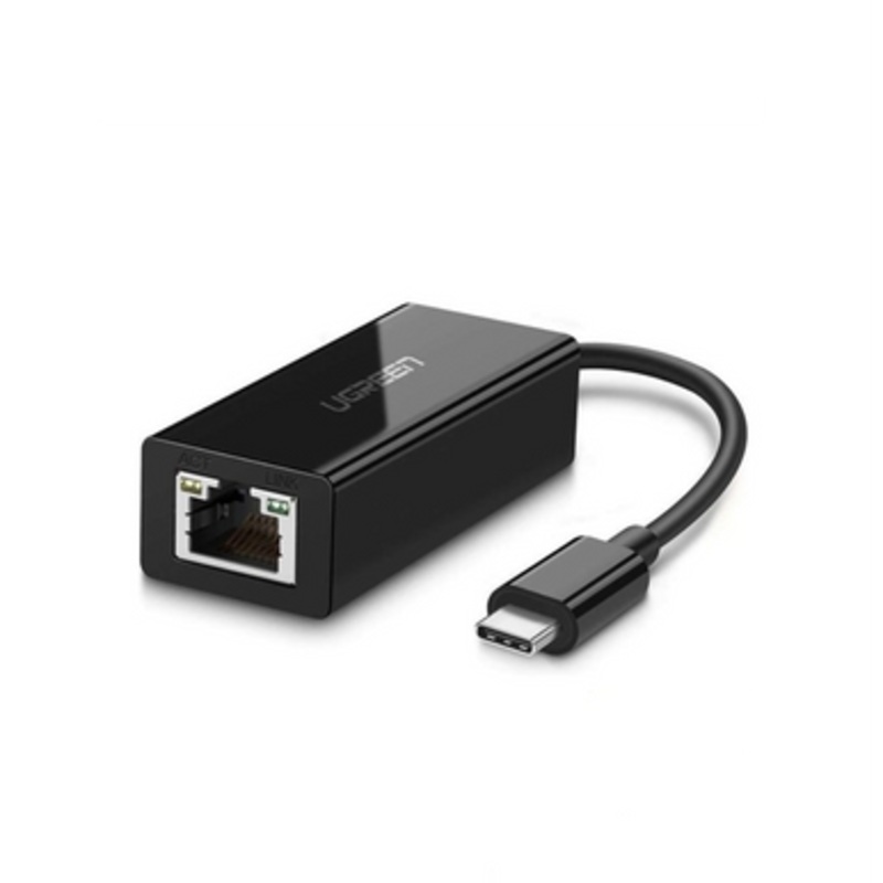 UGREEN USB-C to Gigabit Ethernet Adapter – RJ45, 10/100/1000Mbps | 50307