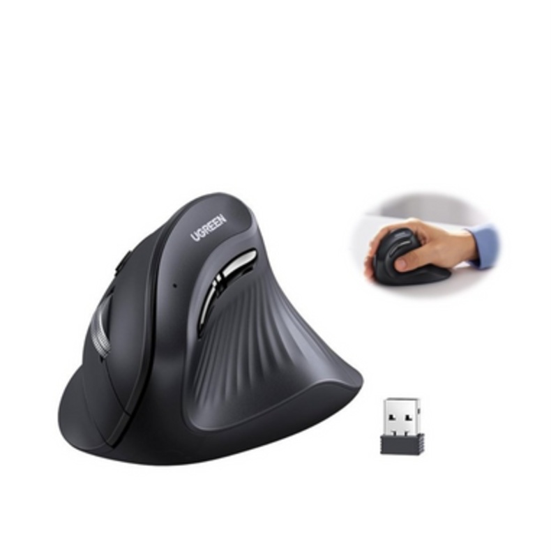 UGREEN Vertical Bluetooth and Silent Wireless Mouse, 4000DPI | 25444