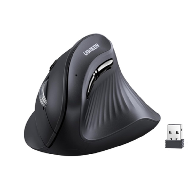 Ugreen Vertical Design 4000 DPI Silent Bluetooth & Wireless Mouse | MU008