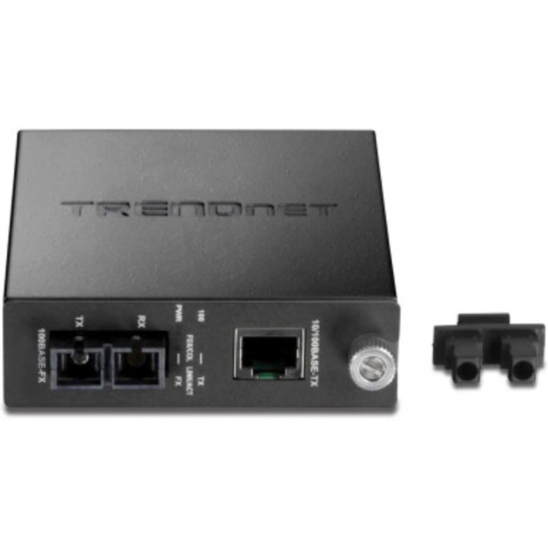 Trendnet TFC-110S15 100Base-TX to 100Base-FX Single Mode SC Fiber Converter | TFC-110S15