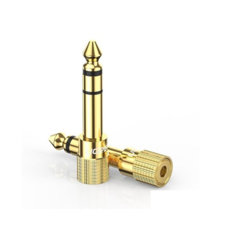 UGREEN 6.5mm Male To 3.5mm Female Adapter, Gold Plated Connector | 20503
