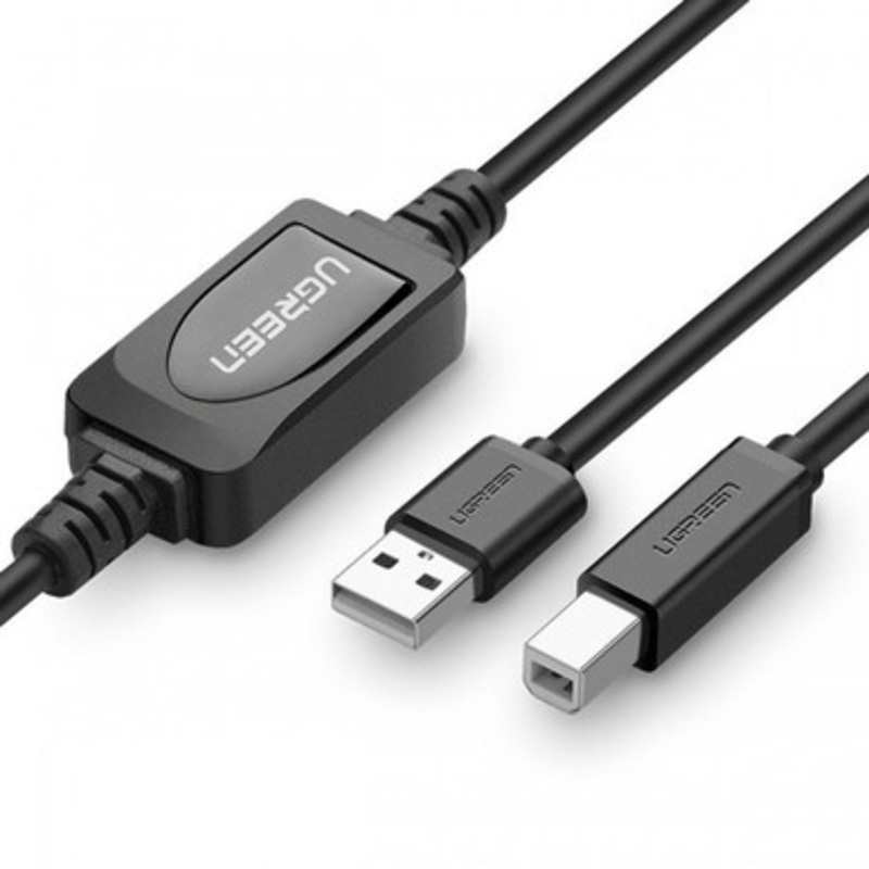 UGREEN Active Cable Printer USB 2.0 A Super Speed 10M | US122 | 10374