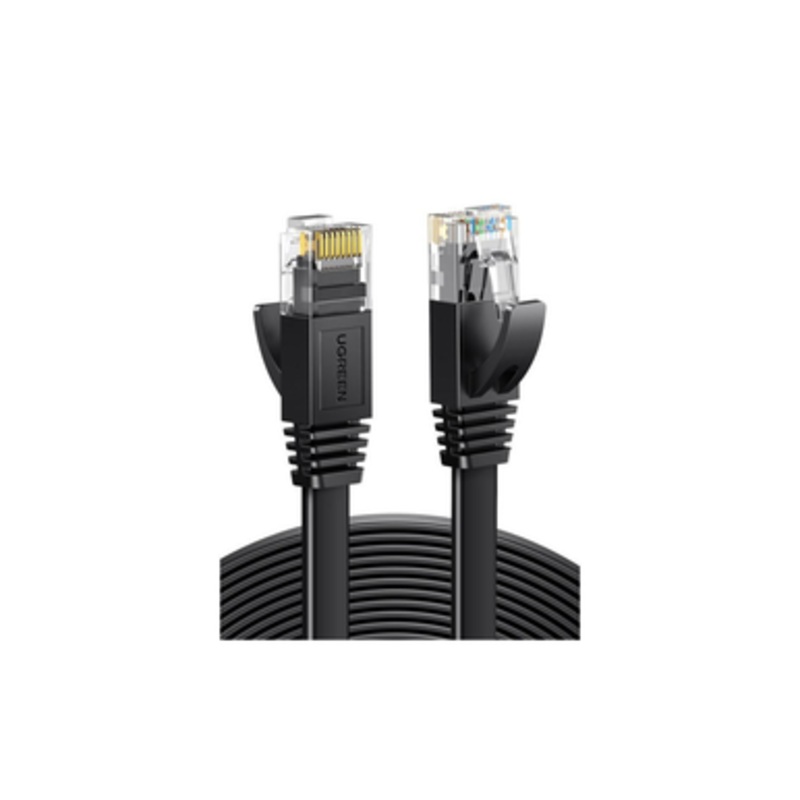 UGreen Cat 6 U/UTP Lan Flat Cable 2m – Black | 50174