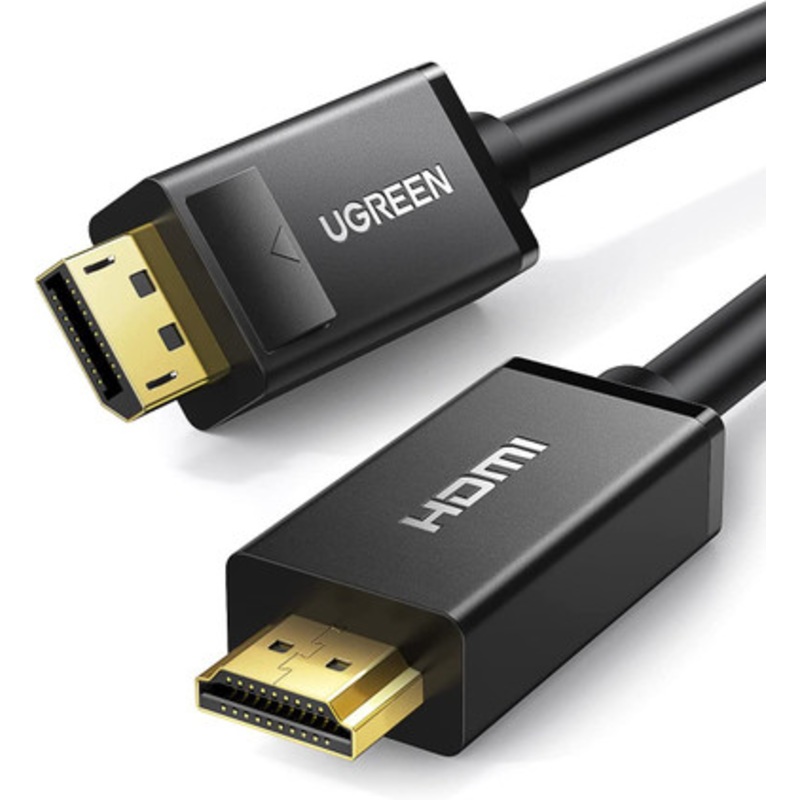 UGreen DP Male to HDMI Male 2M Cable- Black | DP101 | 10202