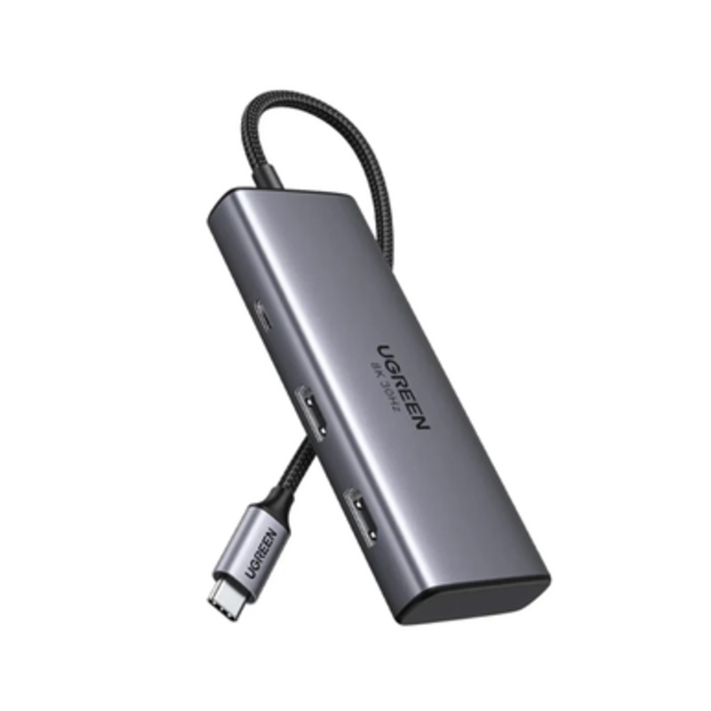 UGREEN Dual Display 6-in-1 USB-C HUB Docking Station Adapter |  15852