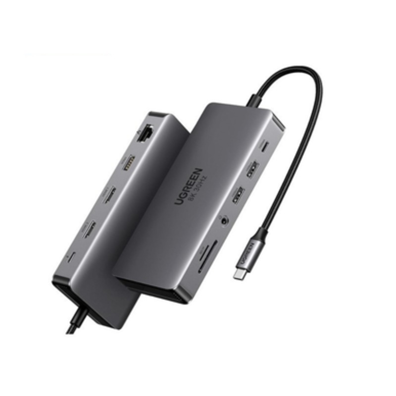 UGREEN REVODOK Dual Display 11-in-1 USB-C HUB Docking Station Support Duplicate and Extended Mode | 15965