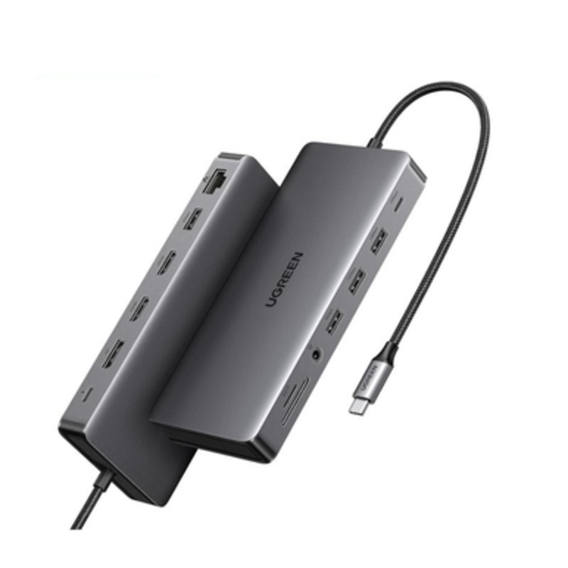 UGREEN REVODOK Pro 313 Triple Display 13-IN-1 USB-C HUB Docking Station Adapter Support Duplicate and Extended Mode | 15978