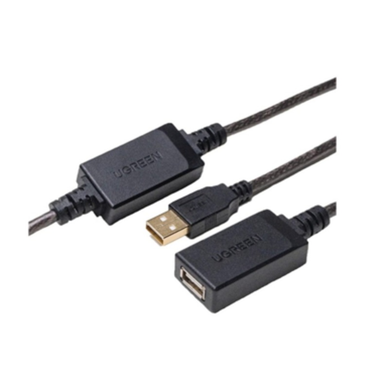 UGREEN USB 2.0 Active Cable Extension Male to Female – 15M | 10323