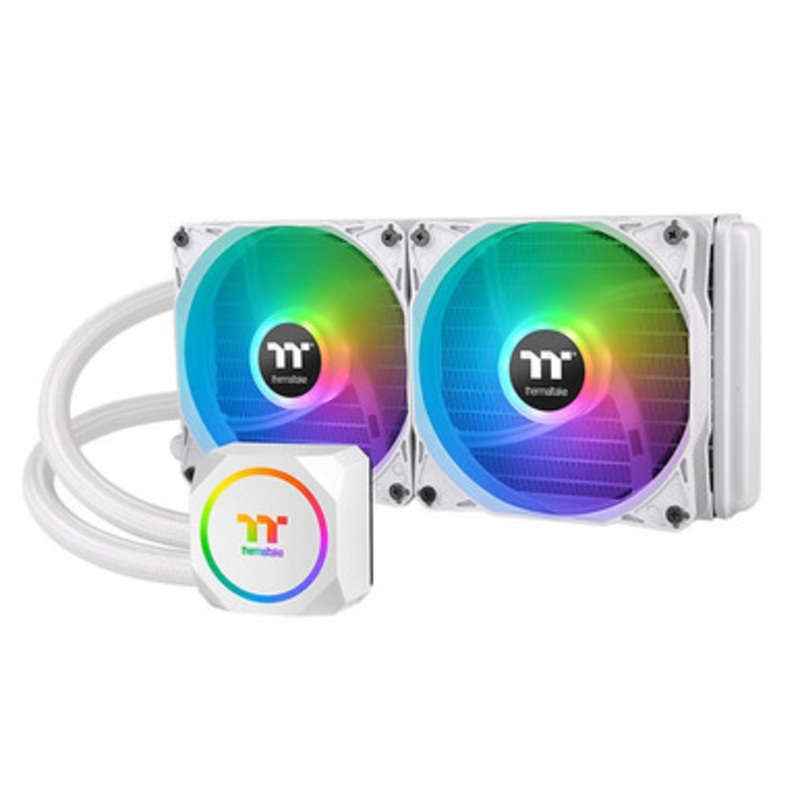 Thermaltake TH240 ARGB Sync AIO Liquid Cooler – Snow Edition | CL-W301-PL12SW-A