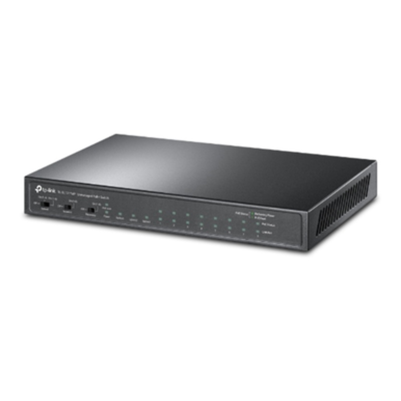 TP-Link 8-Port 10/100Mbps + 3-Port Gigabit Desktop Switch with 8-Port PoE+ | TL-SL1311MP