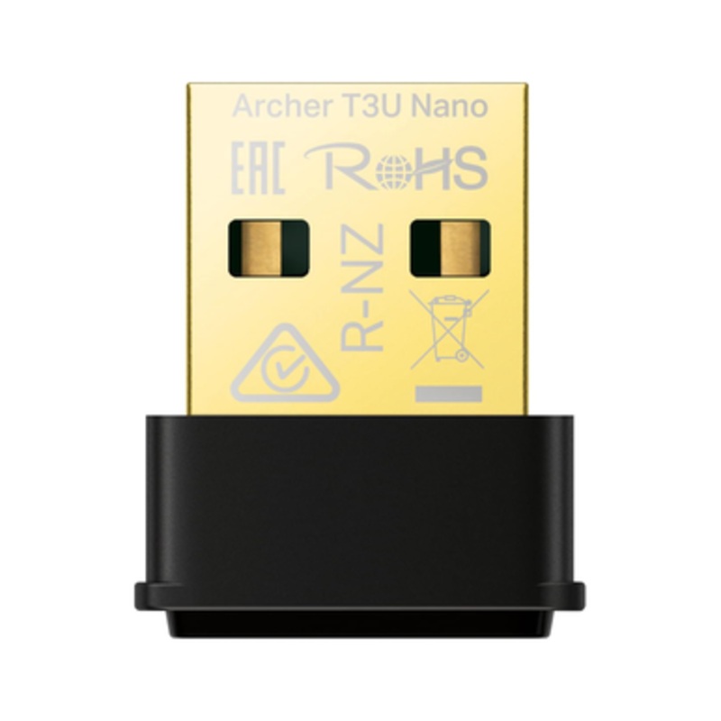 Tp-Link ARCHER T3U NANO AC1300 Nano Wireless USB Adapter | Archer T3U Nano