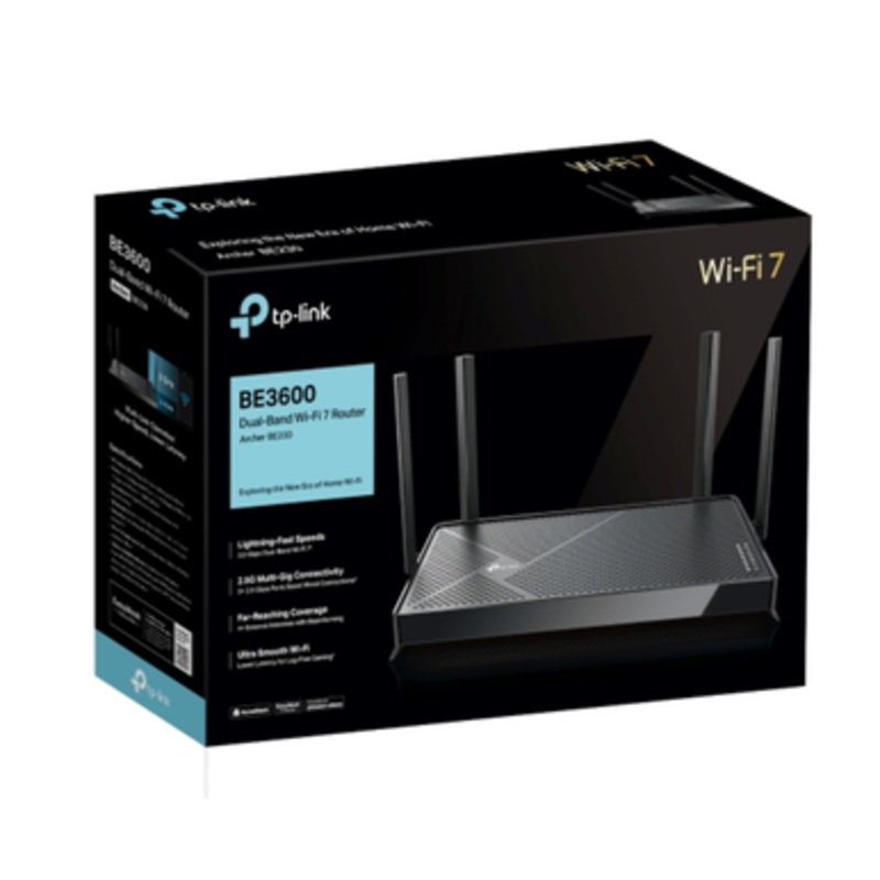 TP-Link BE3600 Dual-Band Wi-Fi 7 Router | Archer BE230