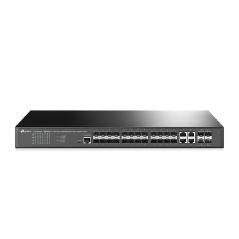 TP-Link JetStream 24-Port SFP L2+ Managed Switch with 4 10GE SFP+ Slots | SG3428XF