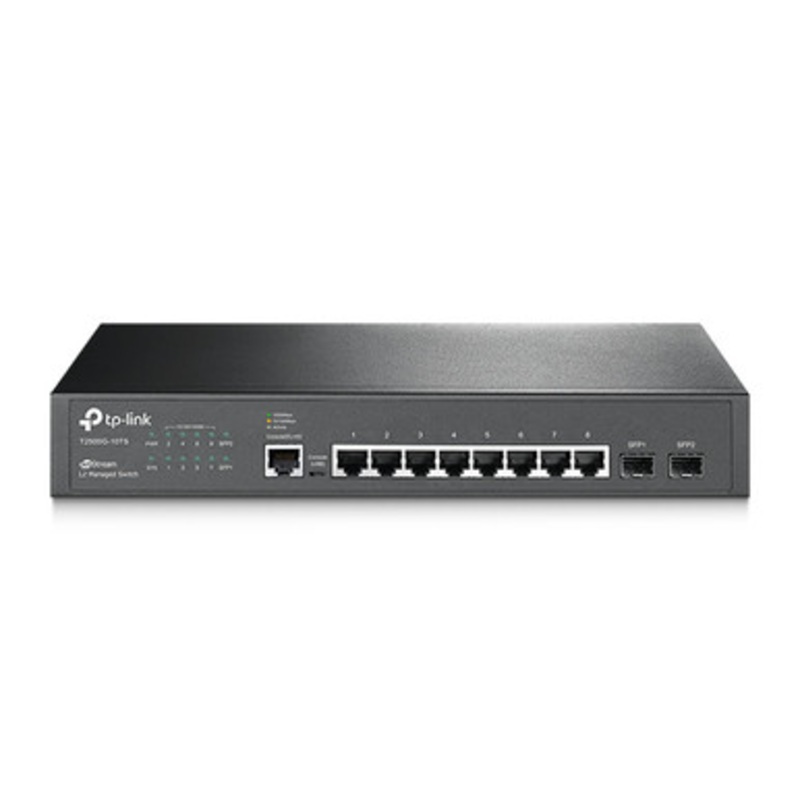 TP-LINK JETSTREAM  8Port Gigabit Smart Switch |  T2500G-10TS