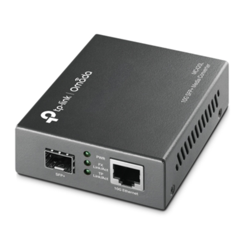 TP-Link Omada 10G Multi-Gigabit SFP Media Converter | MC420L
