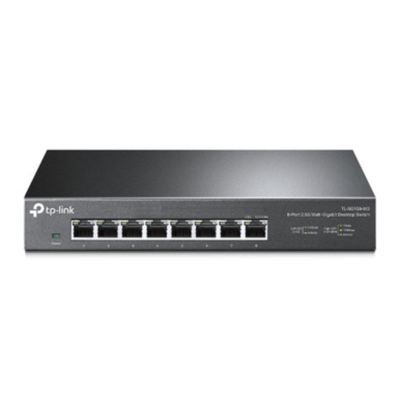TP-Link Switch 8 Port 2.5G Multi-Gigabit Desktop Switch | TL-SG108-M2