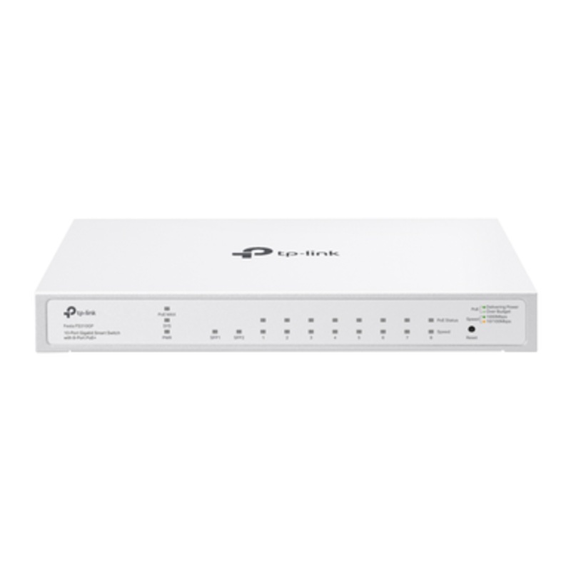 TPLINK 10-Port Gigabit Smart Switch with 8-Port PoE+ | FS310GP
